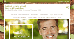 Desktop Screenshot of digitaldentalgroup.com